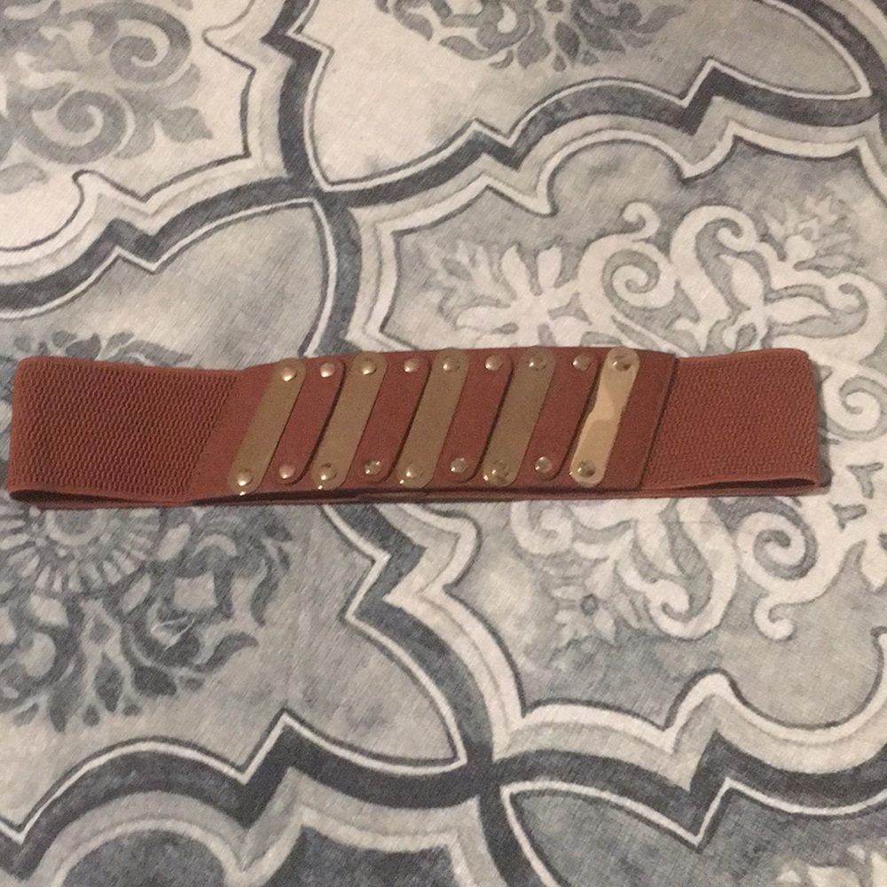 Brown and Gold belt